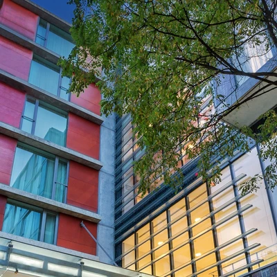 Fassade des OREA Hotel Andel&rsquo;s in Prag
